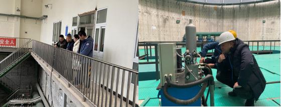 集團公司黨委委員、副總經(jīng)理劉林到臨港公司開展“元旦”節(jié)前安全生產(chǎn)檢查工作