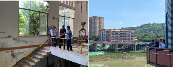 宜賓市公用事業(yè)服務(wù)集團(tuán)籌備組組長羅慶一行深入清源水務(wù)集團(tuán)一線調(diào)研