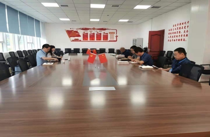 集團公司黨委委員、紀委書記聶小平帶隊開展聯(lián)系基層工作